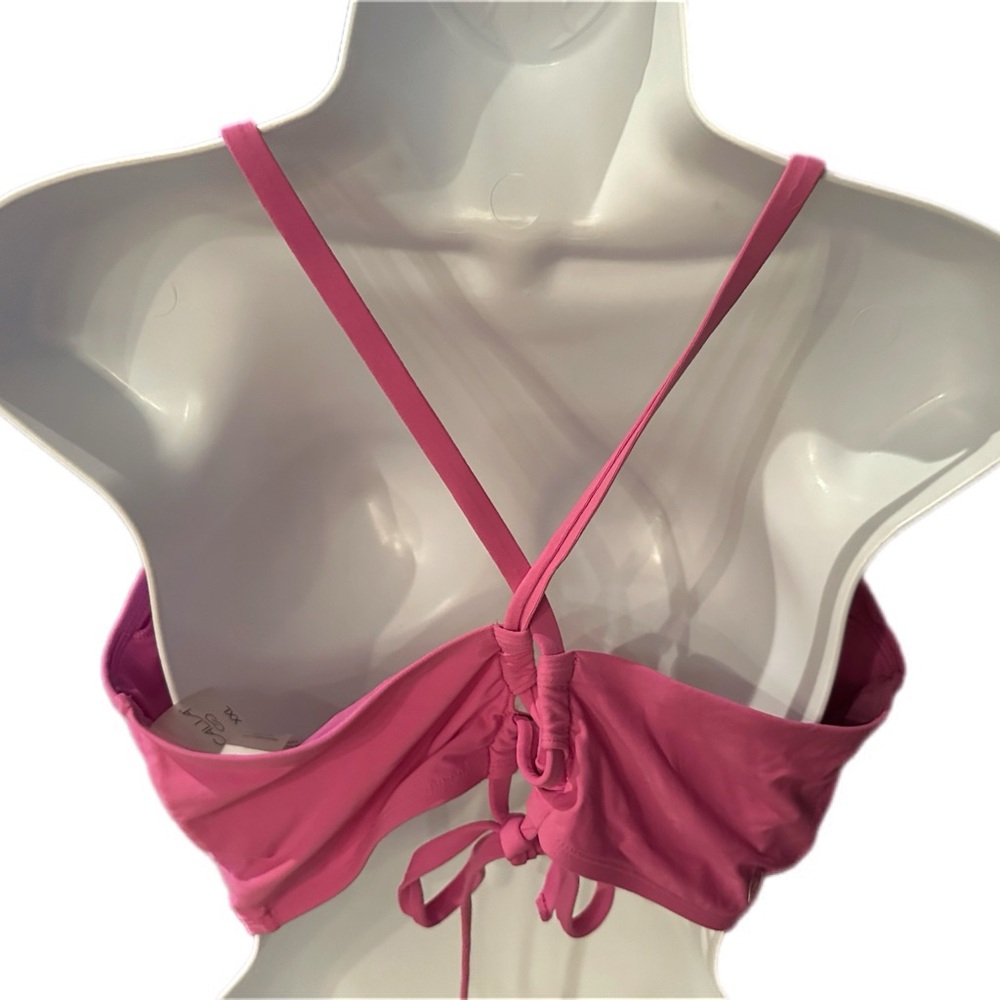 Calia By Carrie‎ Underwood Bikini Women’s 2XL XXL Pink Bikini Top - Picture 4 of 6